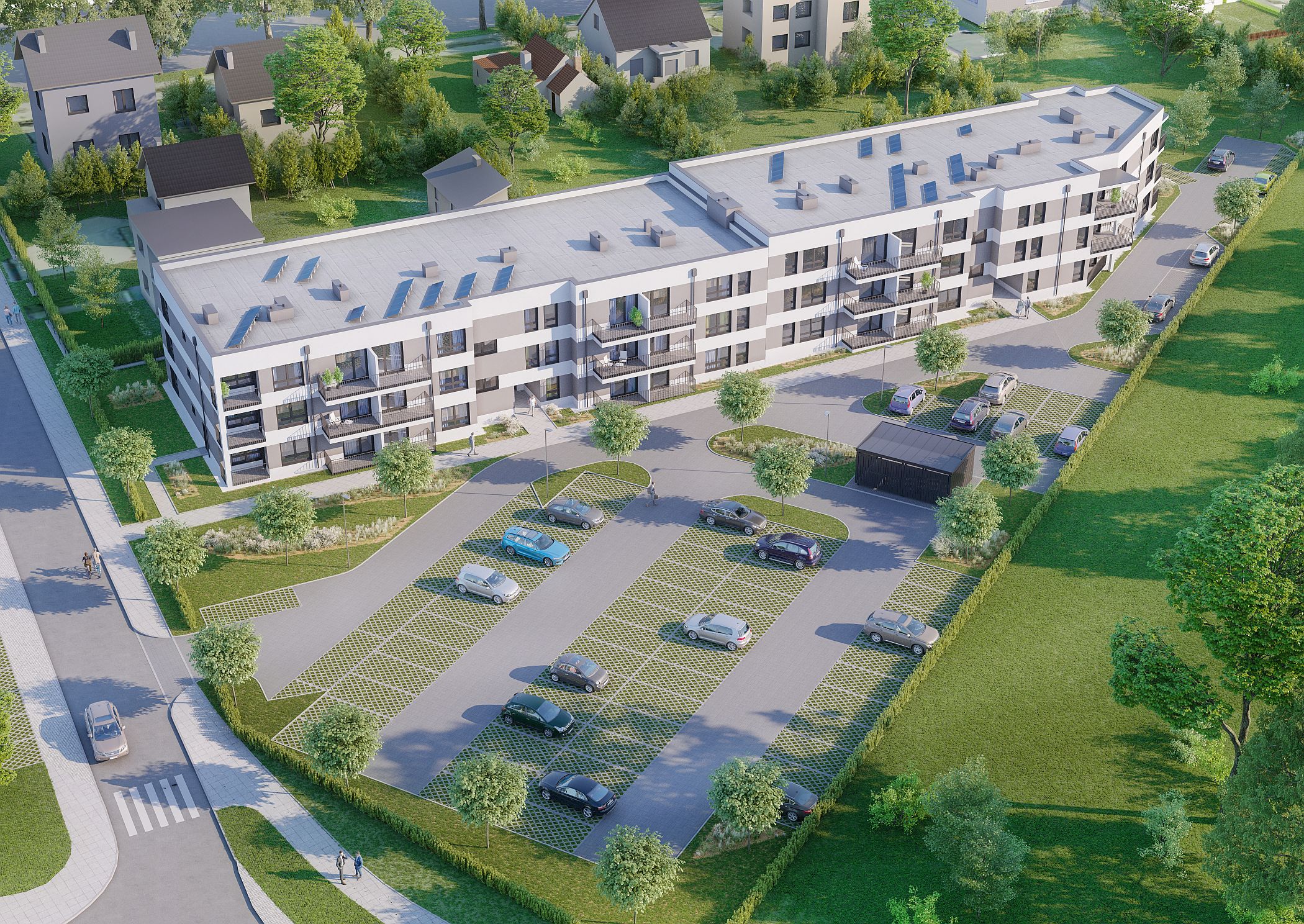 Primi - wizualizacja budynku w Redzie